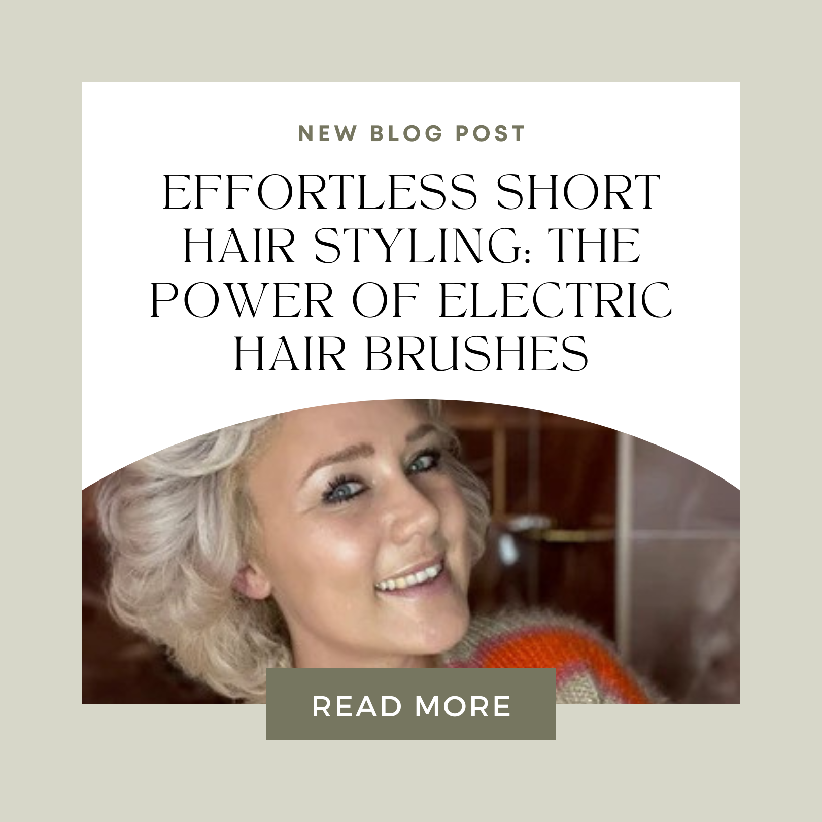 Effortless Short Hair Styling: The Power of Electric Hair Brushes