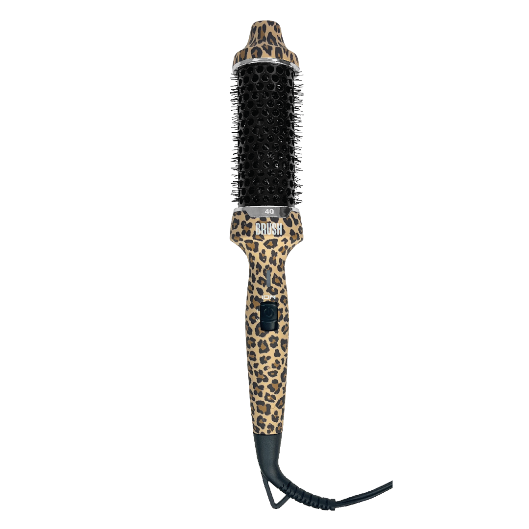 B.R.U.S.H. 30/40 Hot Styling Brush - Limited Edition Leopard